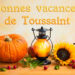 Vacances de Toussaint
